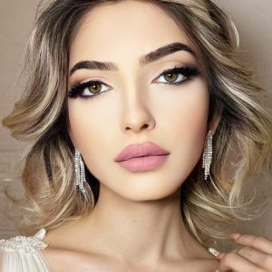 Minimal Sallantılı Gelin Küpesi